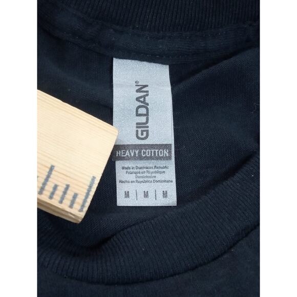 Gildan Women's T SHIRT ZOMBIE APOCALYPSE Theme Park Black Size Medium - Picture 4 of 12